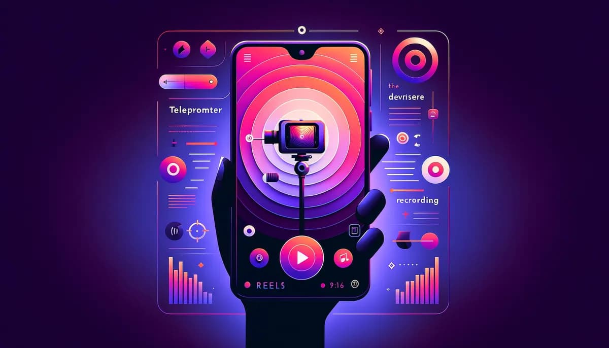 Instagram Reels native teleprompter 2026 geïntegreerde tool video-creatie scrollend script vergelijking Teleprompt+ BIGVU besparing creators