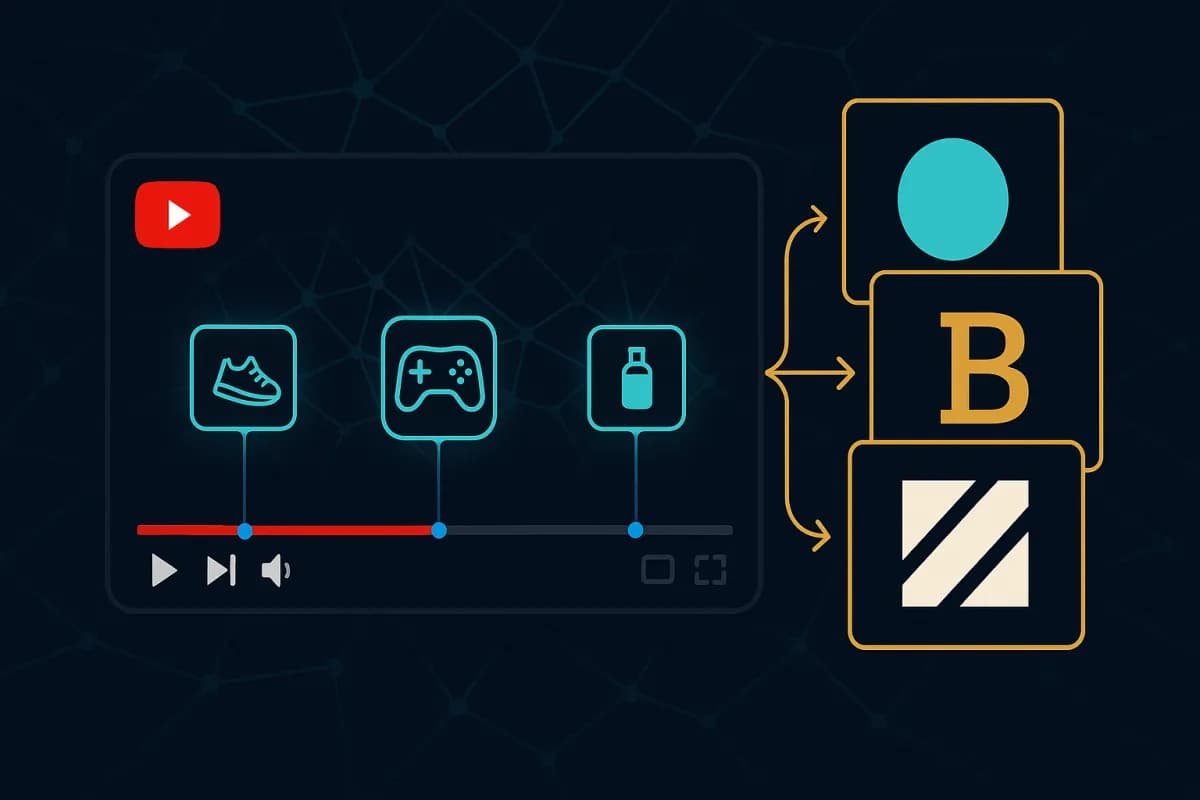 YouTube AI auto-tagging producten dynamische brand segments 2026 Made On YouTube event creator economy shopping affiliate inkomsten monetisatie