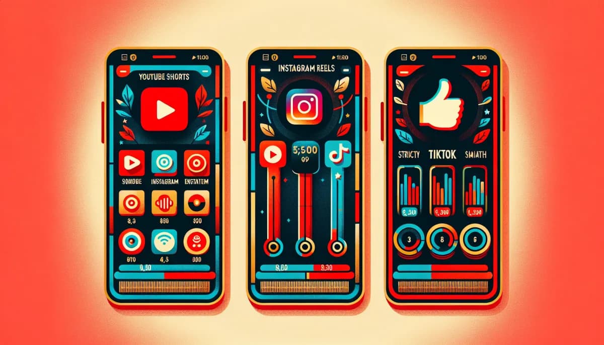 Vergelijking YouTube Shorts vs Instagram Reels vs TikTok in 2026