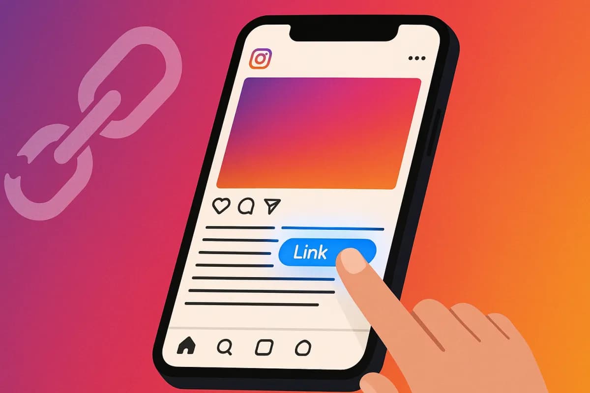 Instagram klikbare links bijschriften 2026 einde link in bio conversie verkeer klik bijschrift post Linktree UTM creators