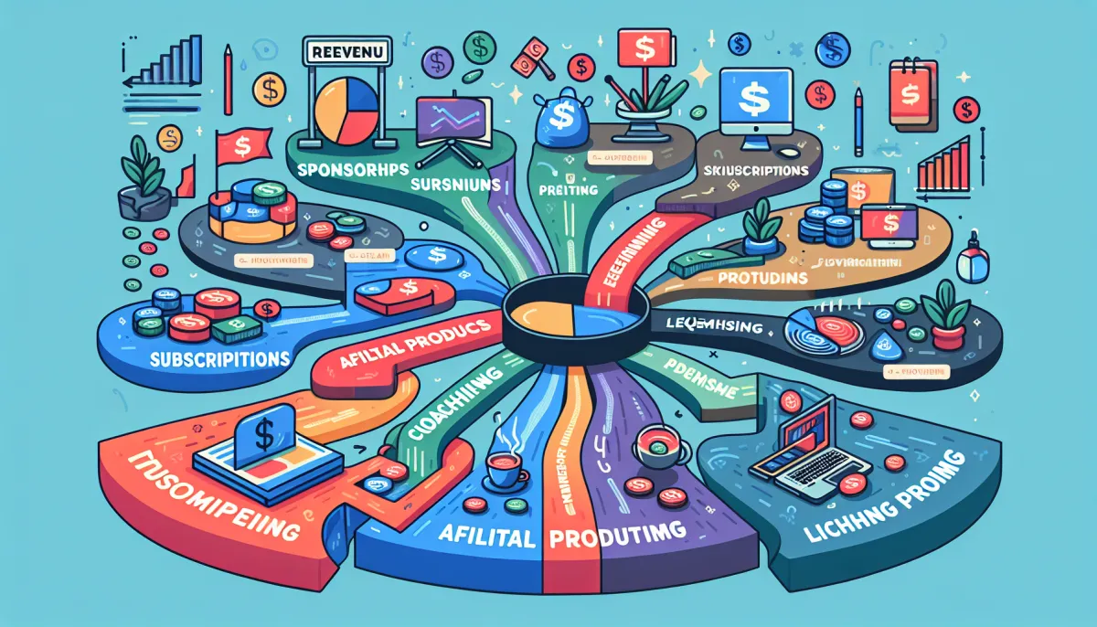 Multi-platform creator stapelt 4 inkomstenbronnen TikTok YouTube Facebook Instagram 2026